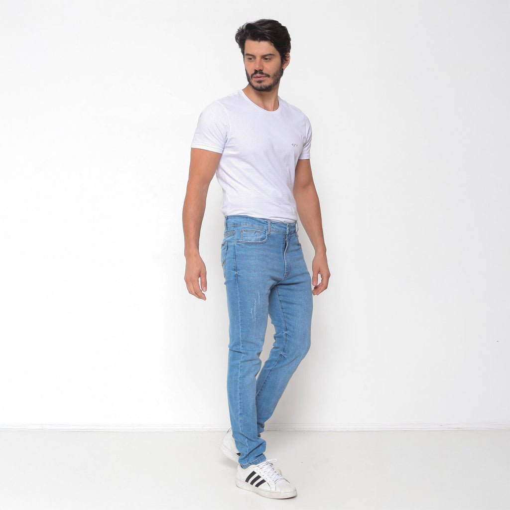 Calça Masculina Jeans Skinny Clara - 807