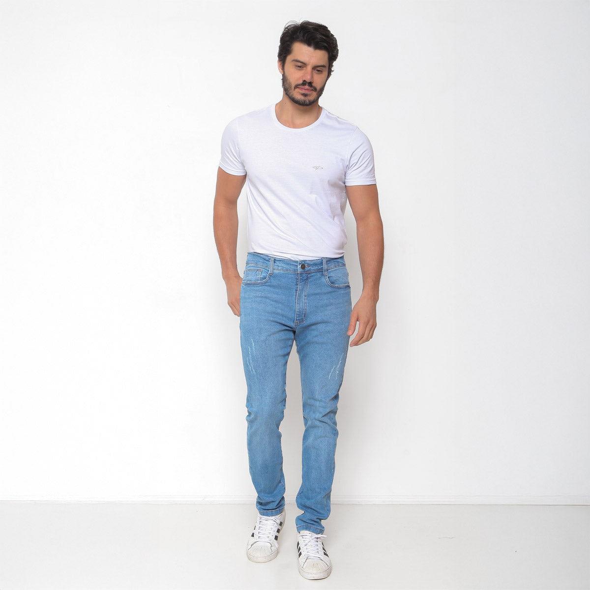 Calça Masculina Jeans Skinny Clara - 807