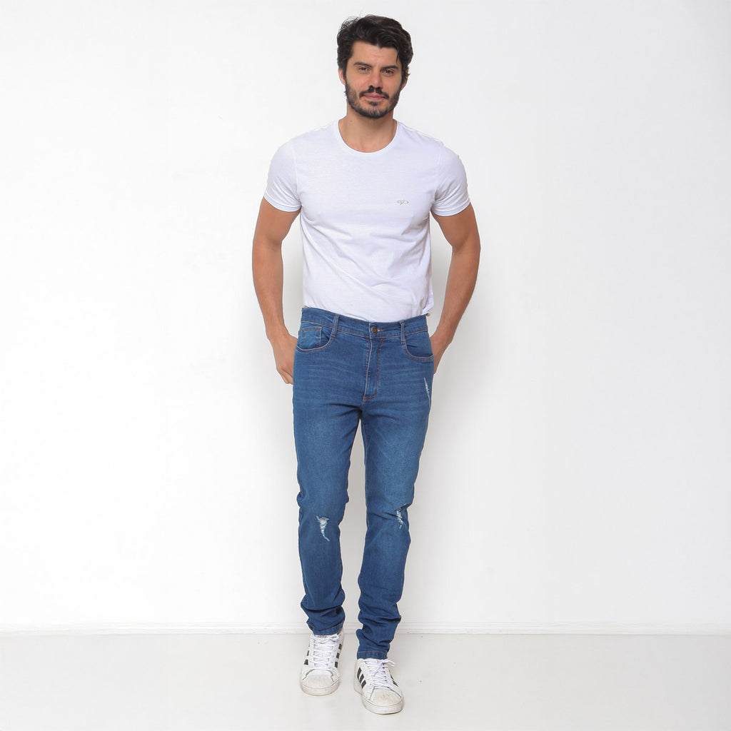 Calça Masculina Jeans Skinny Clara - 807