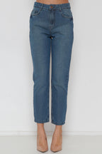 Calça Feminina Jeans Mom sem Lycra