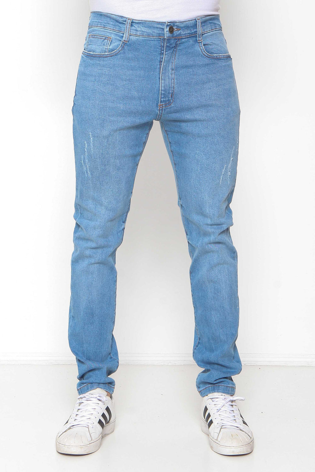 Calça Masculina Jeans Skinny Clara e Escura