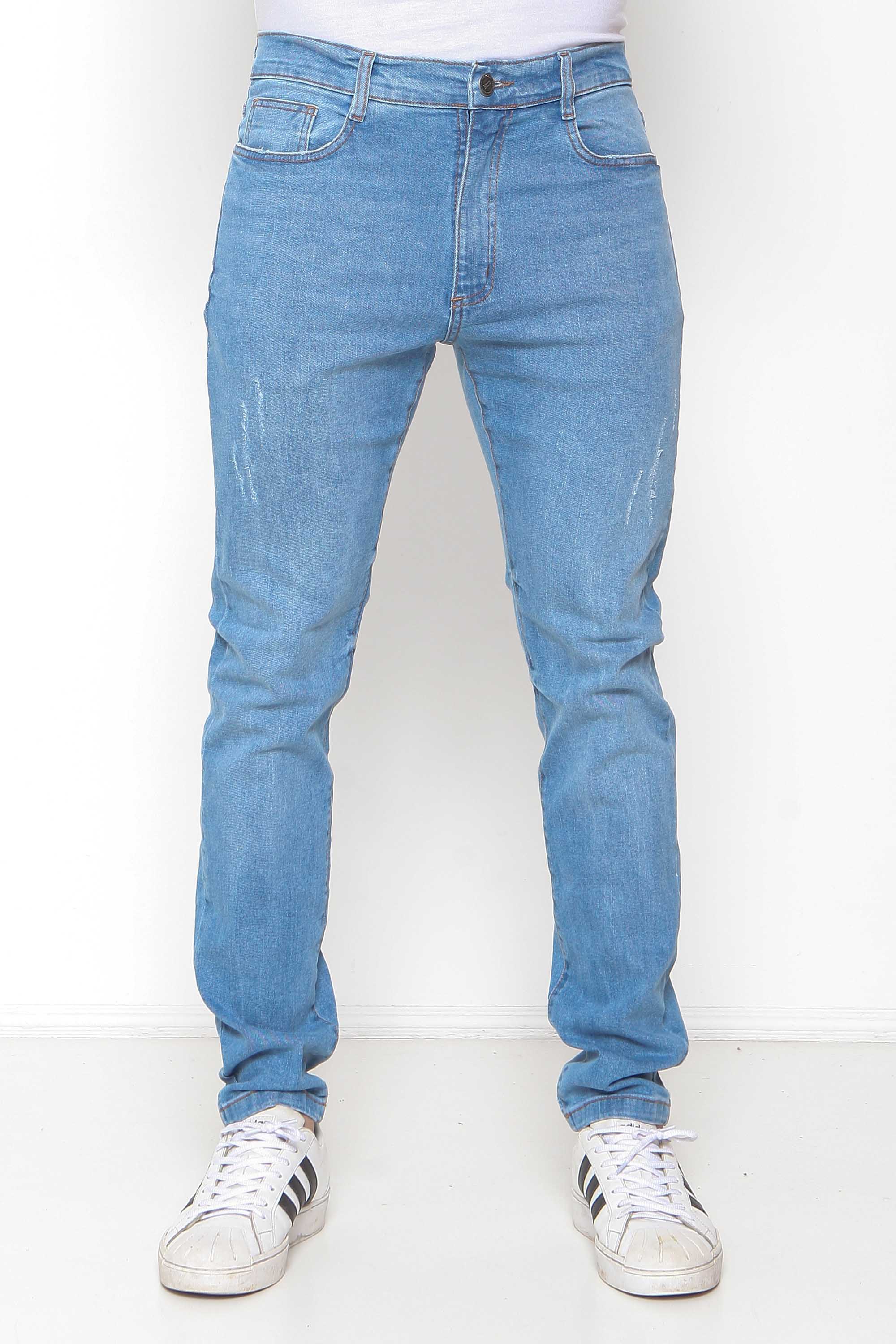 Calça Masculina Jeans Skinny Clara e Escura