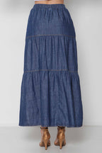 Saia 3 Marias Maxi com Elástico na Cintura