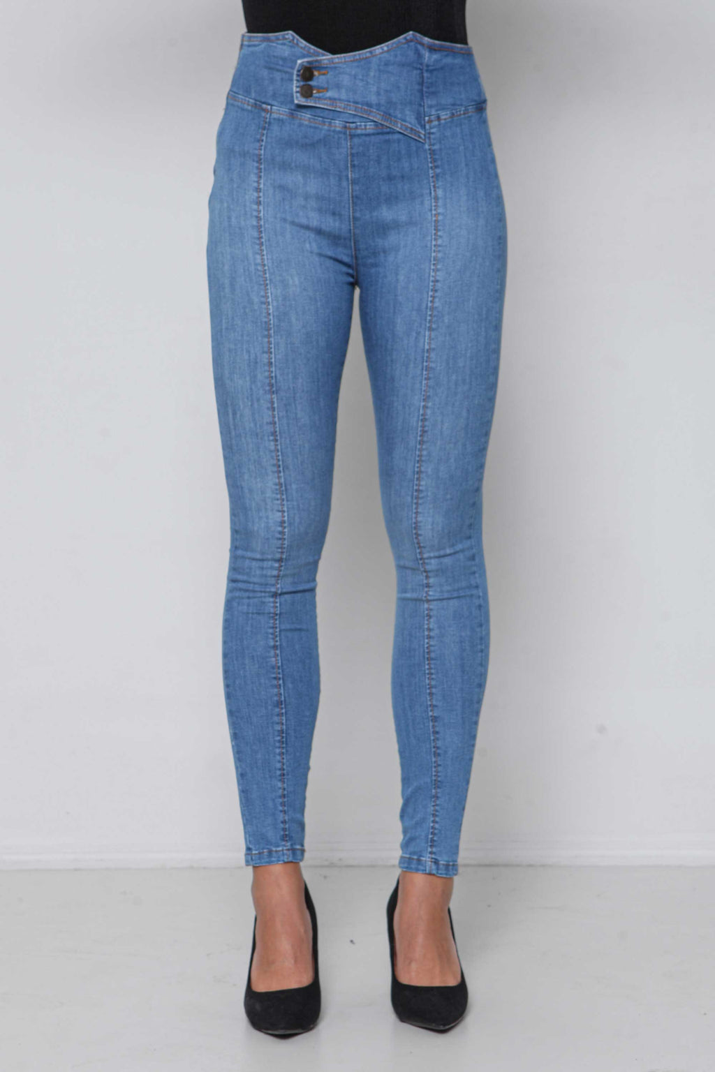 Calça Jeans Feminina Legging