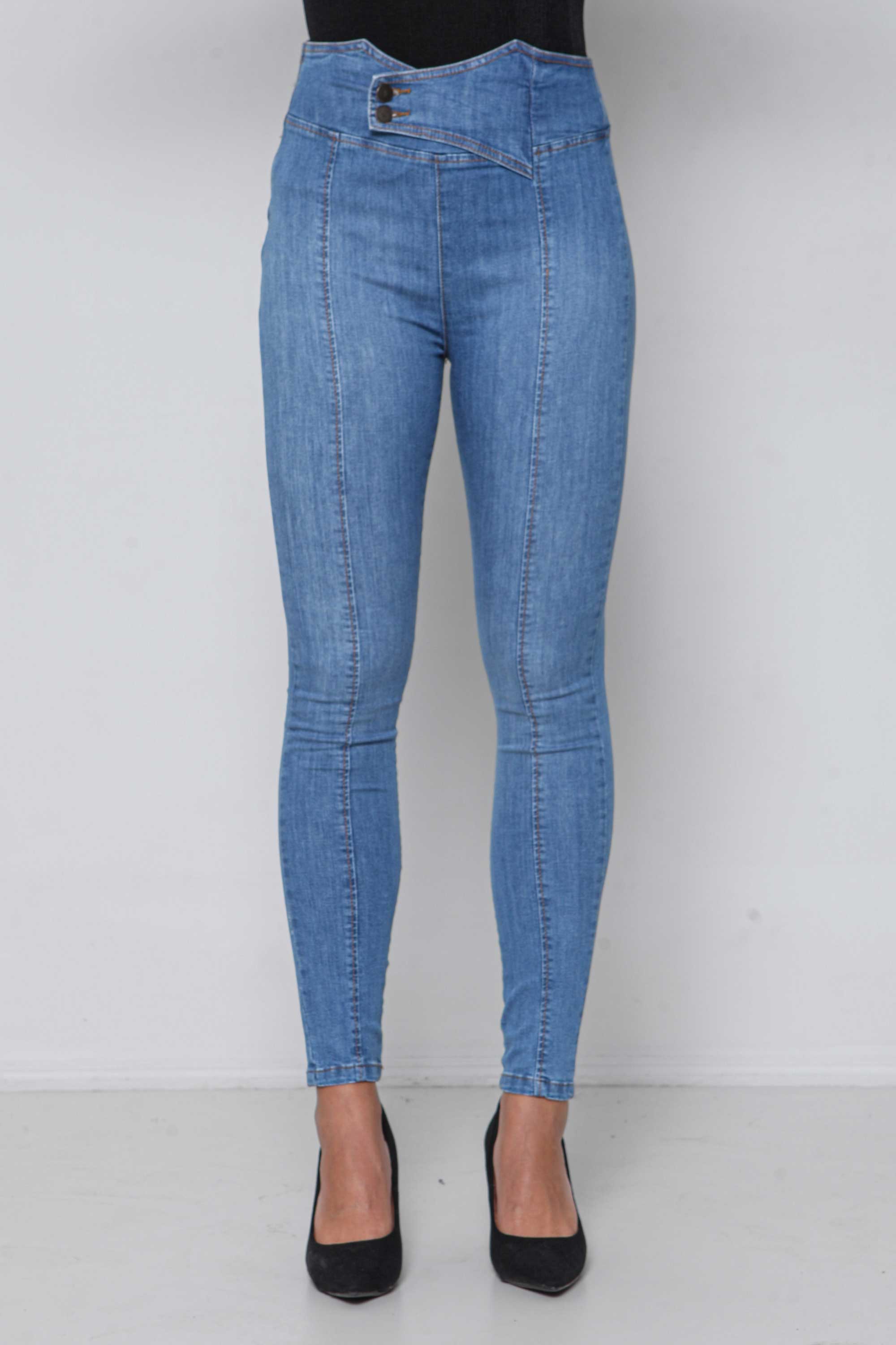 Calça Jeans Feminina Legging