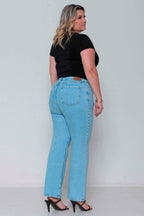 Calça Feminina Jeans Reta