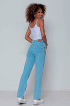 Calça Feminina Jeans Reta