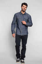 Camisa Masculina Jeans