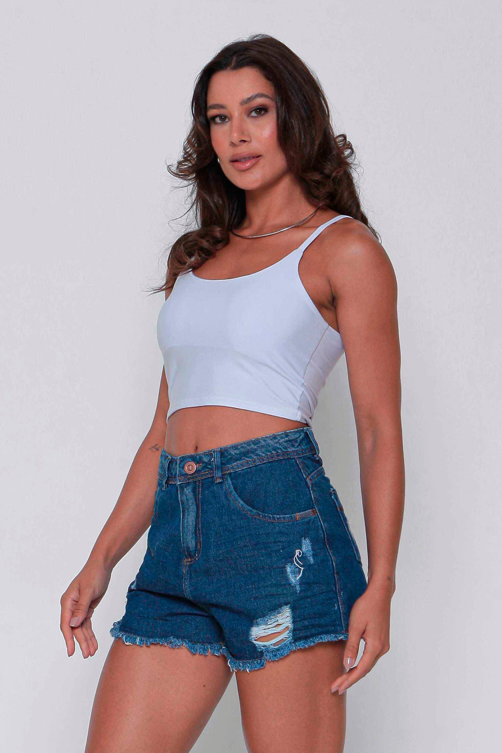 Shorts Jeans Feminino Mom