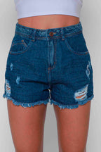 Shorts Jeans Feminino Mom